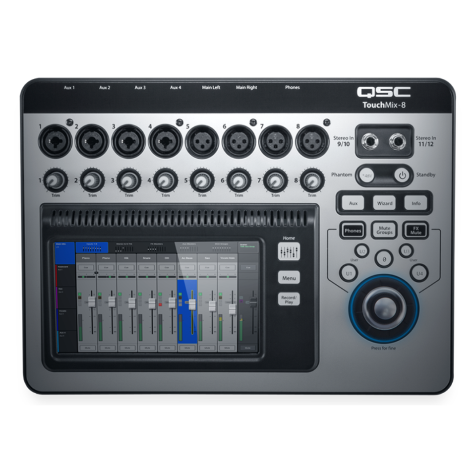 QSC Touchmix 8 Digitial mixer