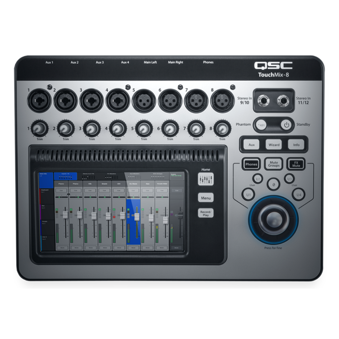 QSC Touchmix 8 Digitial mixer